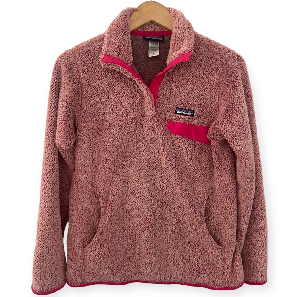Patagonia Cupcake Pink Radiant Magenta X-Dye Re-Tool Snap-T® Pullover Medium